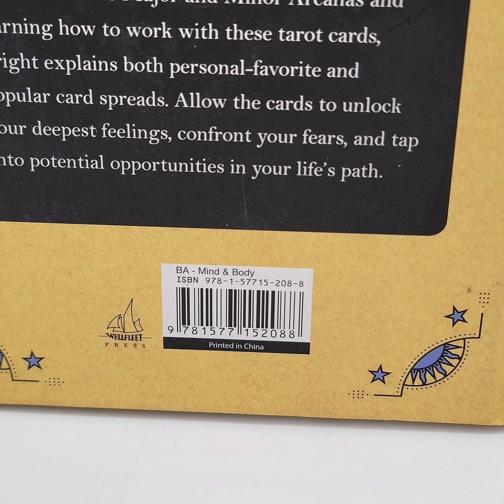 David Ross Tarot & Tequila Steven Bright In Focus Tarot Hardcover 1st Ed Good - Picture 4 of 15